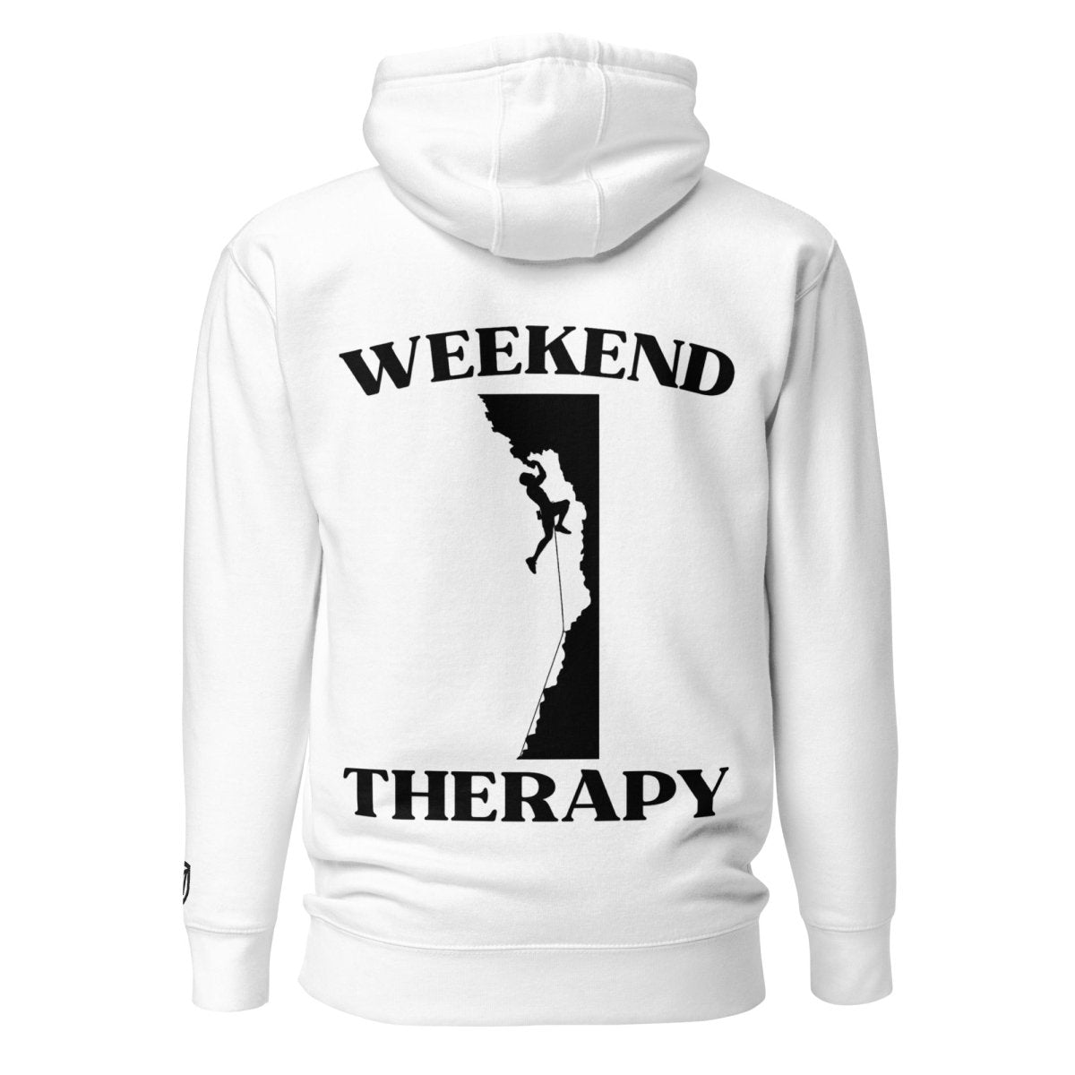 Weekend Therapy Rock Climbing Hoodie – Edge Hang Edition by Weekend Therapy™ – Weekend Therapy Clothing