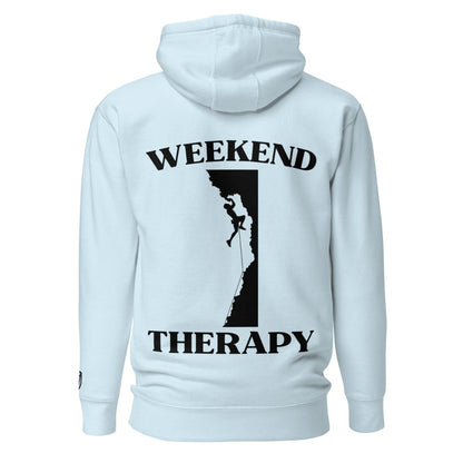 Weekend Therapy Rock Climbing Hoodie – Edge Hang Edition by Weekend Therapy™ – Weekend Therapy Clothing