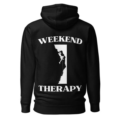 Weekend Therapy Rock Climbing Hoodie – Edge Hang Edition by Weekend Therapy™ – Weekend Therapy Clothing