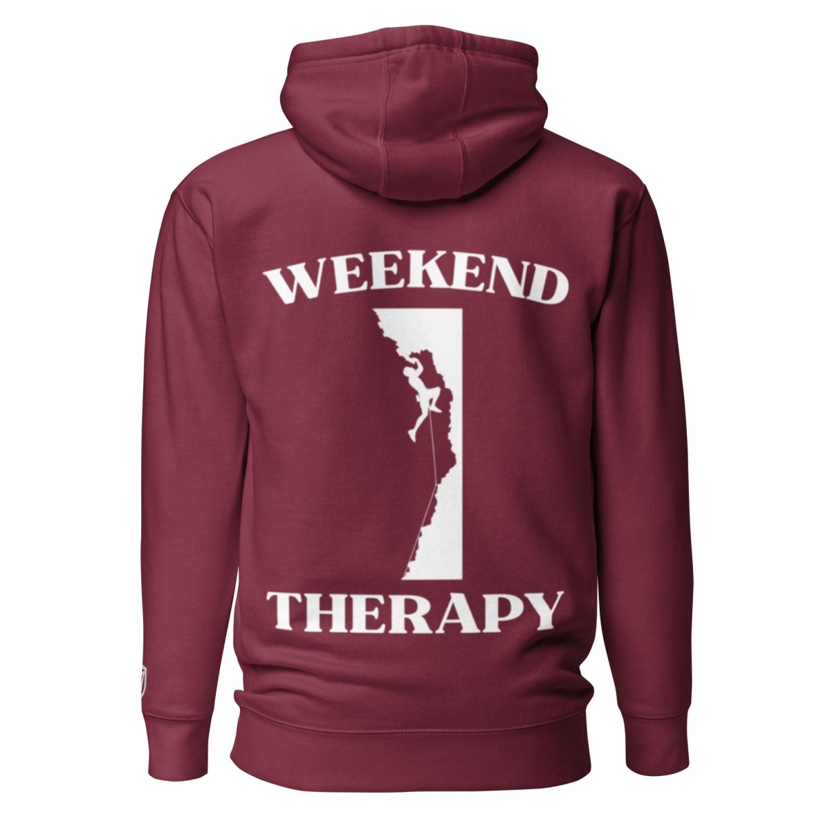 Weekend Therapy Rock Climbing Hoodie – Edge Hang Edition by Weekend Therapy™ – Weekend Therapy Clothing