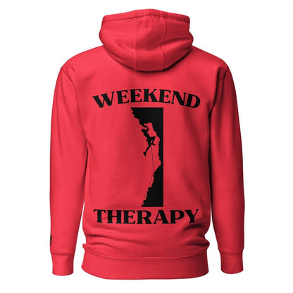 Weekend Therapy Rock Climbing Hoodie – Edge Hang Edition by Weekend Therapy™ – Weekend Therapy Clothing