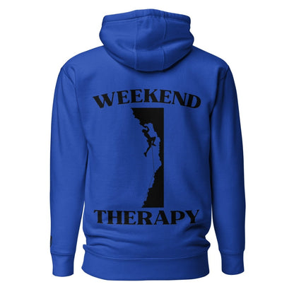 Weekend Therapy Rock Climbing Hoodie – Edge Hang Edition by Weekend Therapy™ – Weekend Therapy Clothing