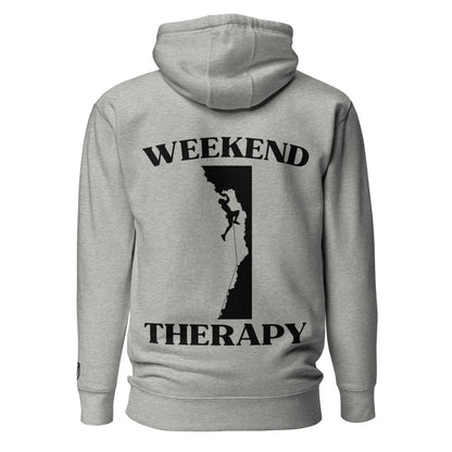 Weekend Therapy Rock Climbing Hoodie – Edge Hang Edition by Weekend Therapy™ – Weekend Therapy Clothing