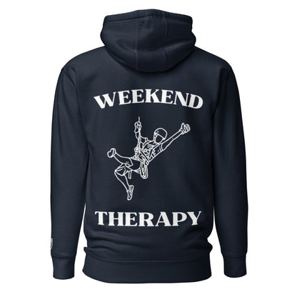 Weekend Therapy Rock Climbing Hoodie – Hang Edition by Weekend Therapy™ – Weekend Therapy Clothing