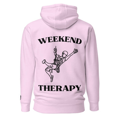 Weekend Therapy Rock Climbing Hoodie – Hang Edition by Weekend Therapy™ – Weekend Therapy Clothing