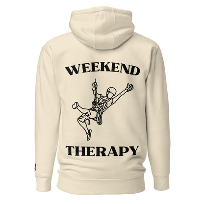 Weekend Therapy Rock Climbing Hoodie – Hang Edition by Weekend Therapy™ – Weekend Therapy Clothing