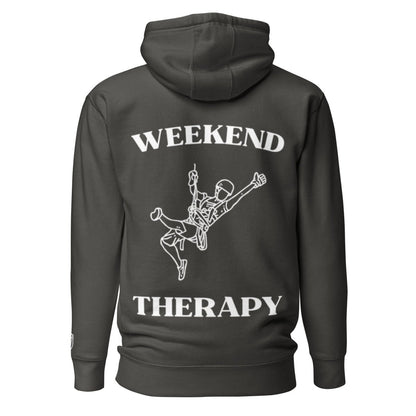 Weekend Therapy Rock Climbing Hoodie – Hang Edition by Weekend Therapy™ – Weekend Therapy Clothing