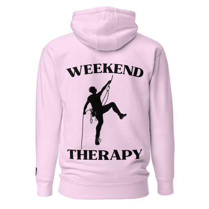 Weekend Therapy Rock Climbing Hoodie – Rope Ascend Edition by Weekend Therapy™ – Weekend Therapy Clothing