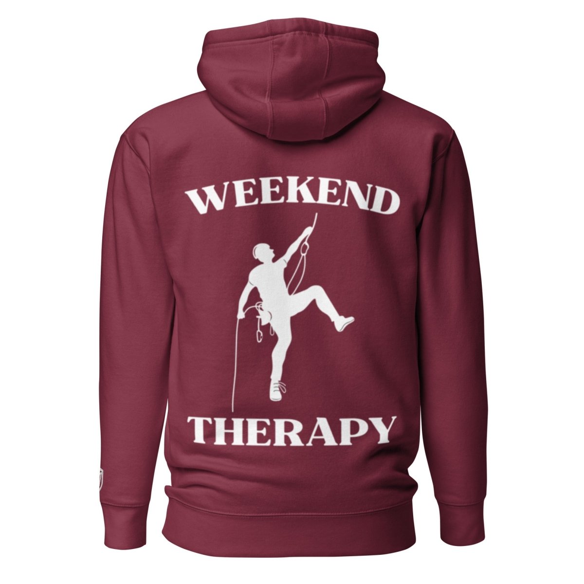 Weekend Therapy Rock Climbing Hoodie – Rope Ascend Edition by Weekend Therapy™ – Weekend Therapy Clothing