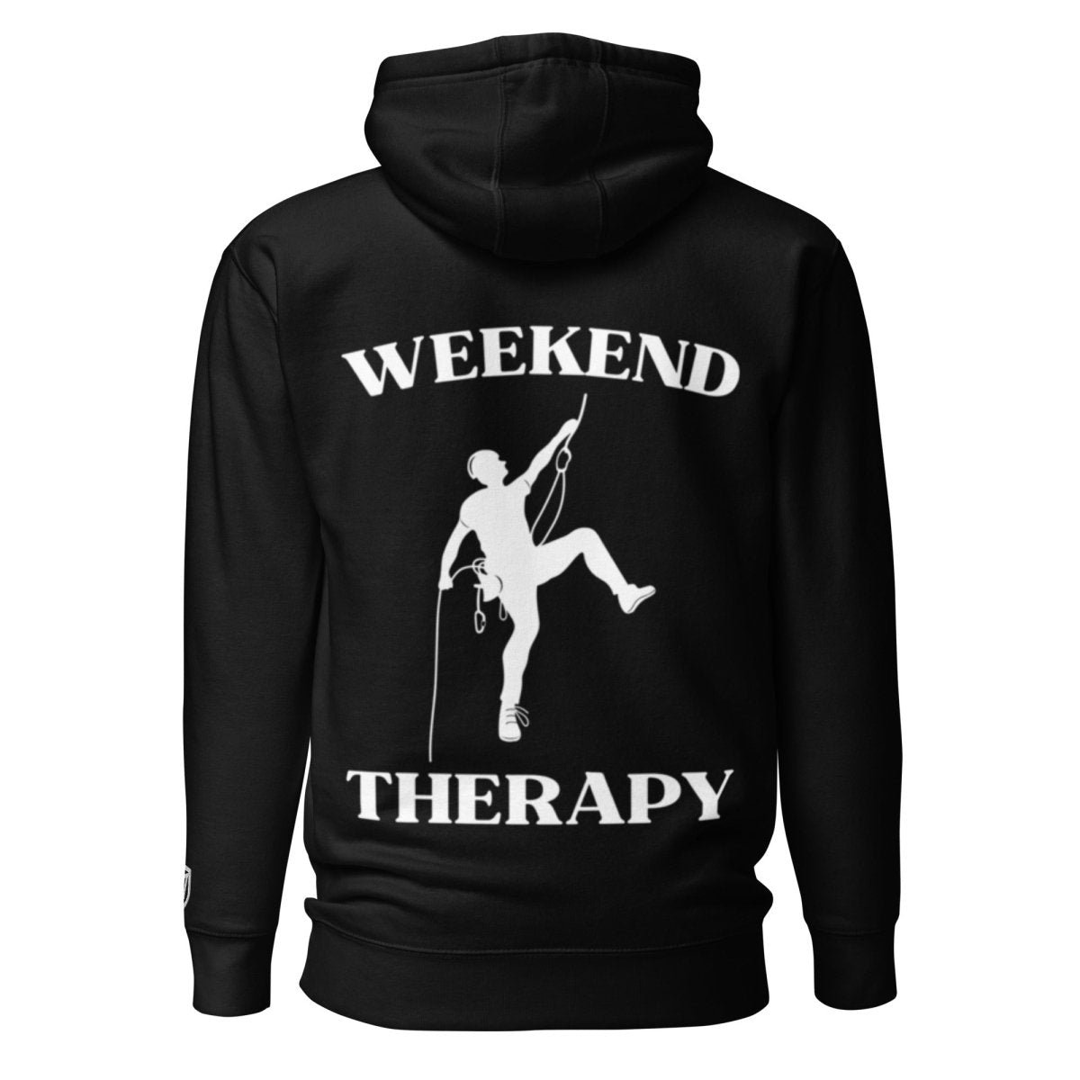 Weekend Therapy Rock Climbing Hoodie – Rope Ascend Edition by Weekend Therapy™ – Weekend Therapy Clothing