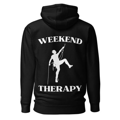 Weekend Therapy Rock Climbing Hoodie – Rope Ascend Edition by Weekend Therapy™ – Weekend Therapy Clothing