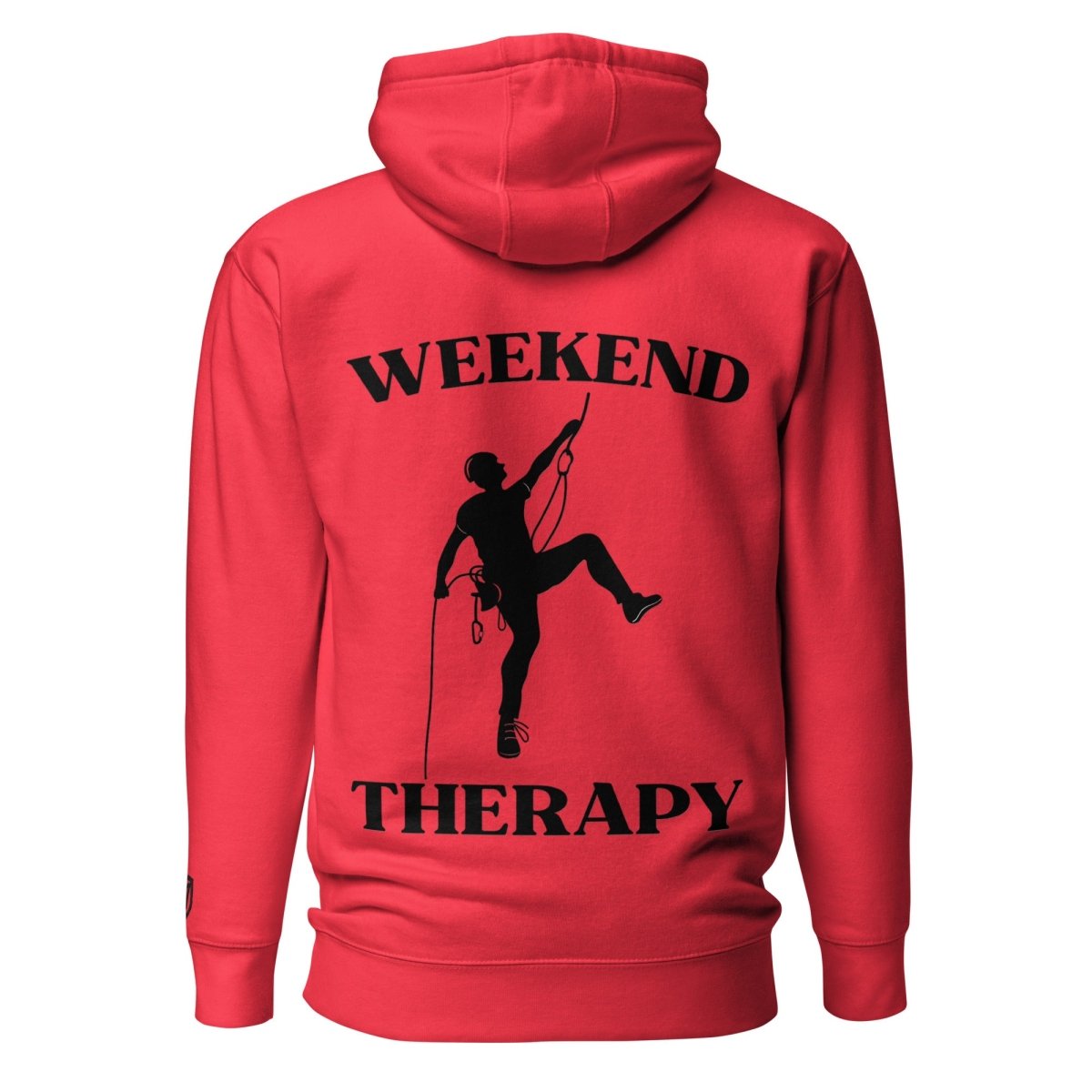 Weekend Therapy Rock Climbing Hoodie – Rope Ascend Edition by Weekend Therapy™ – Weekend Therapy Clothing