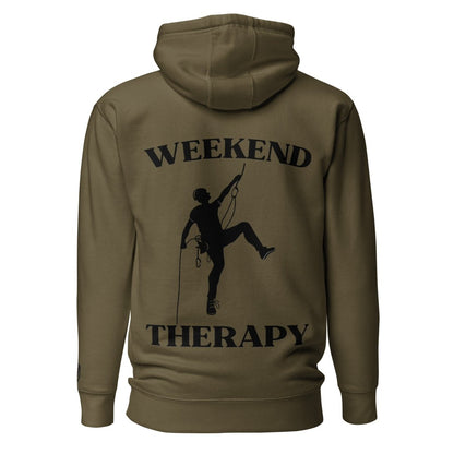 Weekend Therapy Rock Climbing Hoodie – Rope Ascend Edition by Weekend Therapy™ – Weekend Therapy Clothing