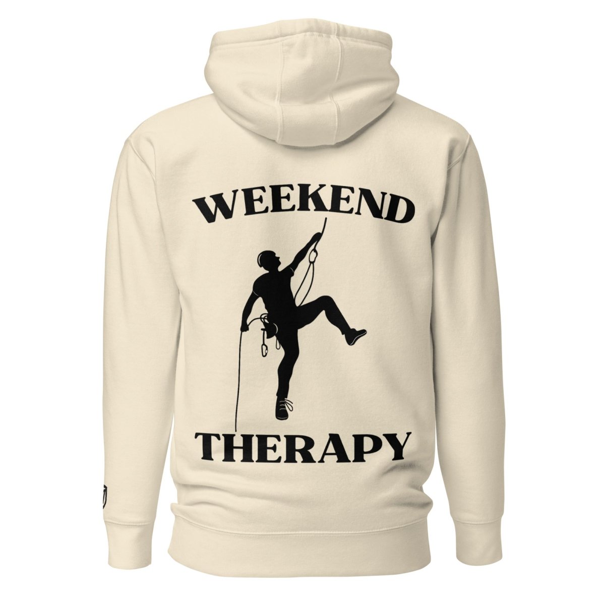 Weekend Therapy Rock Climbing Hoodie – Rope Ascend Edition by Weekend Therapy™ – Weekend Therapy Clothing