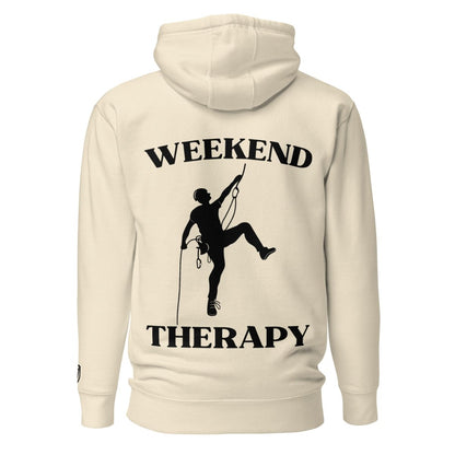 Weekend Therapy Rock Climbing Hoodie – Rope Ascend Edition by Weekend Therapy™ – Weekend Therapy Clothing