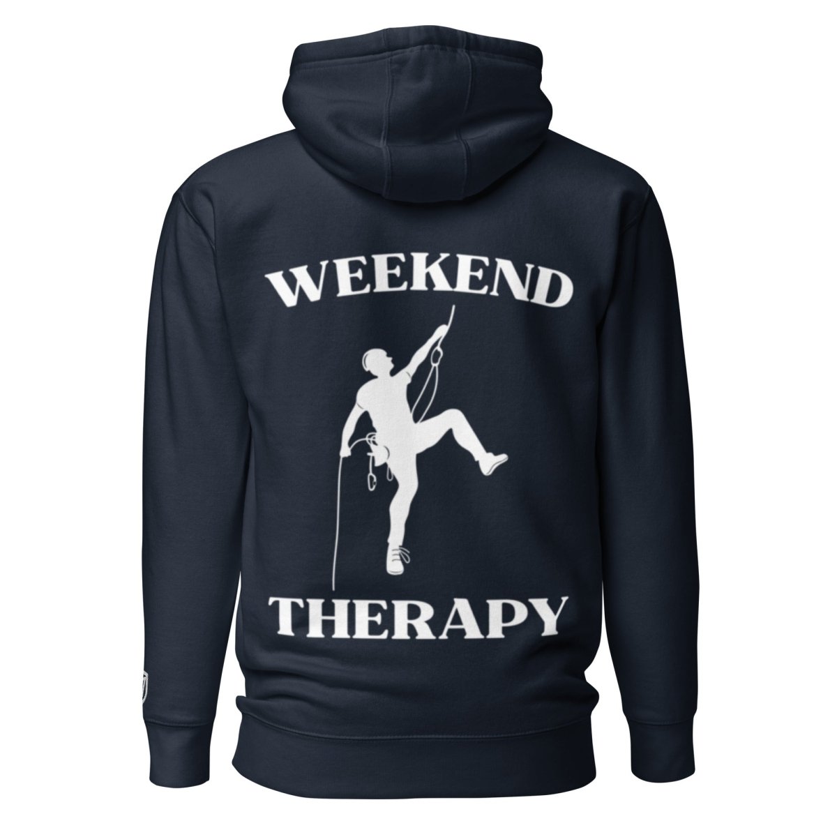 Weekend Therapy Rock Climbing Hoodie – Rope Ascend Edition by Weekend Therapy™ – Weekend Therapy Clothing