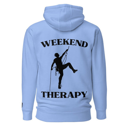 Weekend Therapy Rock Climbing Hoodie – Rope Ascend Edition by Weekend Therapy™ – Weekend Therapy Clothing