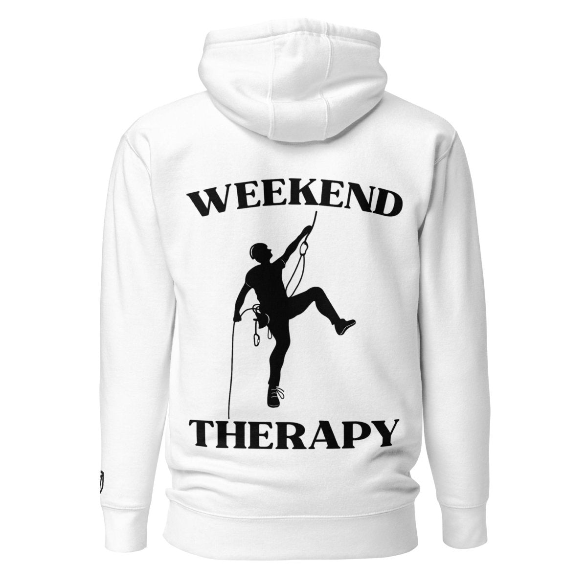 Weekend Therapy Rock Climbing Hoodie – Rope Ascend Edition by Weekend Therapy™ – Weekend Therapy Clothing