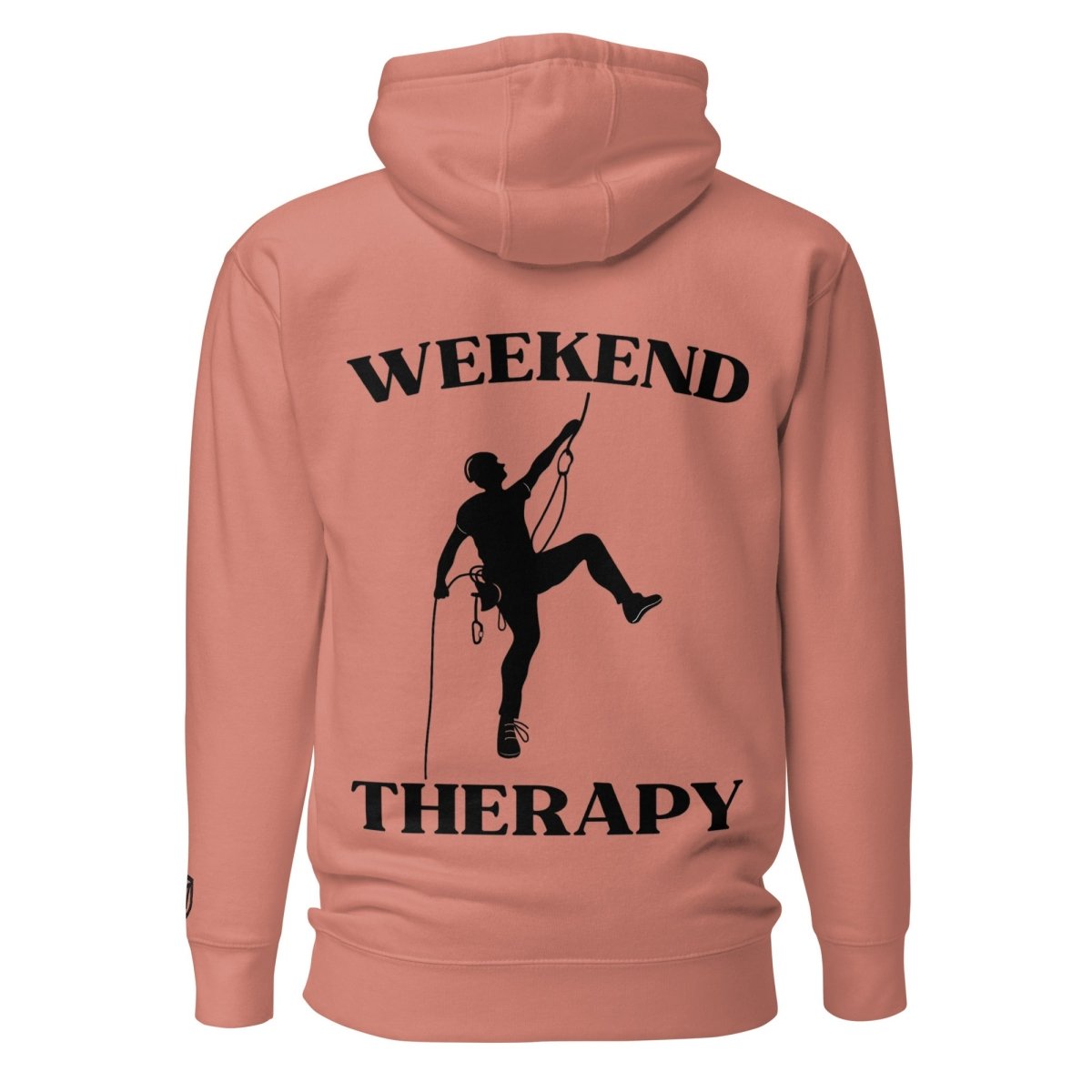 Weekend Therapy Rock Climbing Hoodie – Rope Ascend Edition by Weekend Therapy™ – Weekend Therapy Clothing