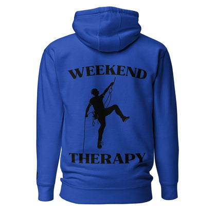 Weekend Therapy Rock Climbing Hoodie – Rope Ascend Edition by Weekend Therapy™ – Weekend Therapy Clothing