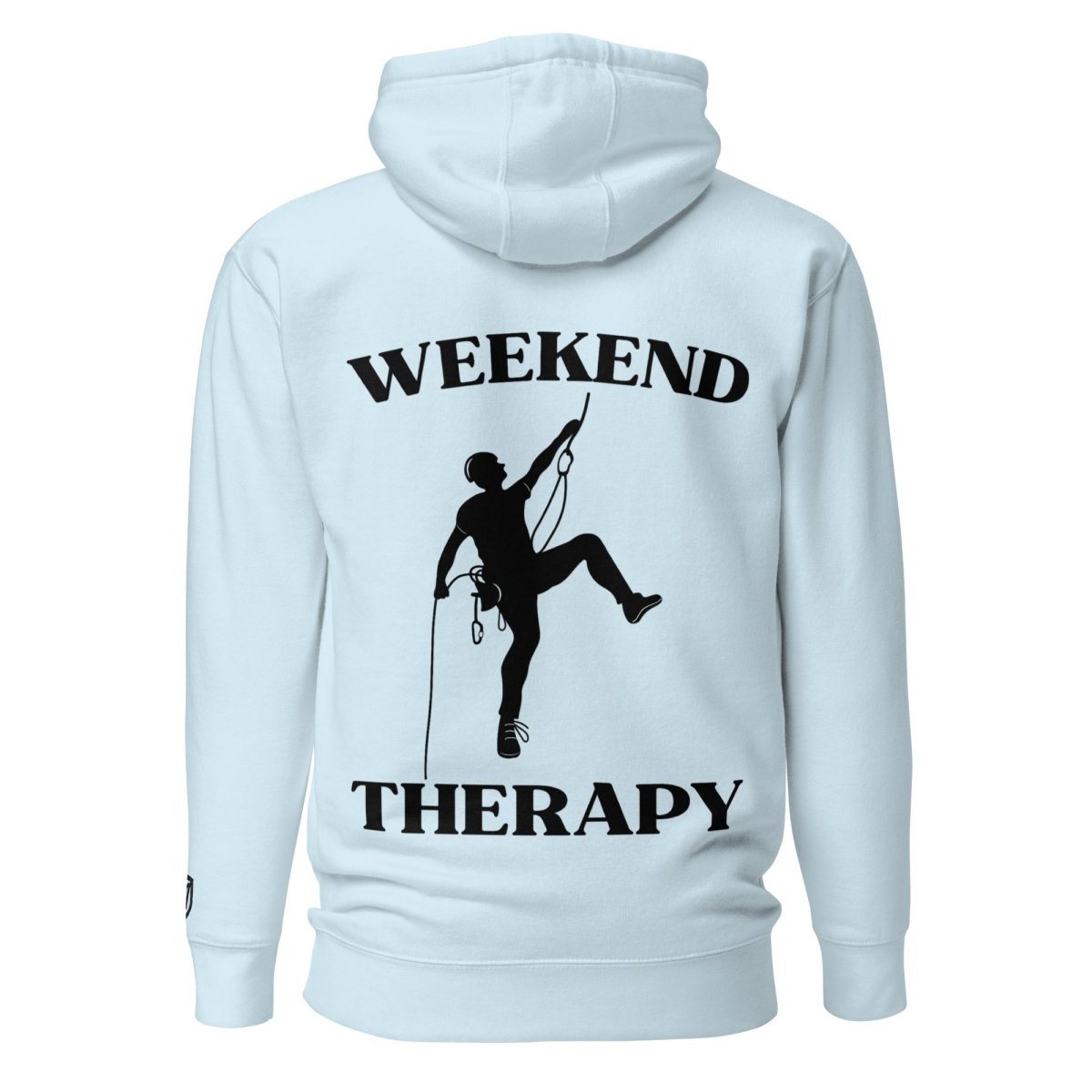 Weekend Therapy Rock Climbing Hoodie – Rope Ascend Edition by Weekend Therapy™ – Weekend Therapy Clothing