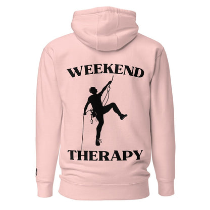 Weekend Therapy Rock Climbing Hoodie – Rope Ascend Edition by Weekend Therapy™ – Weekend Therapy Clothing