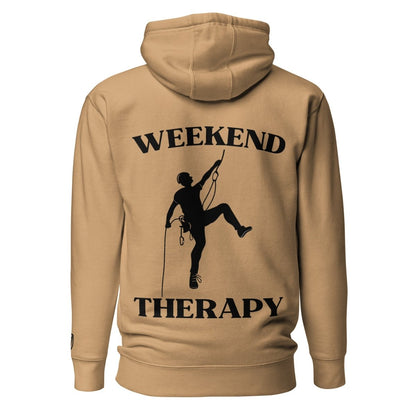 Weekend Therapy Rock Climbing Hoodie – Rope Ascend Edition by Weekend Therapy™ – Weekend Therapy Clothing