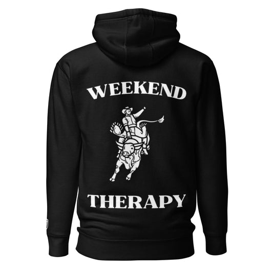 Weekend Therapy Rodeo Hoodie – Bull Riding Edition by Weekend Therapy™ – Weekend Therapy Clothing