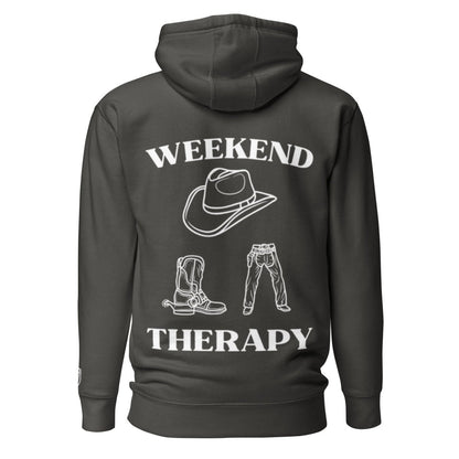 Weekend Therapy Rodeo Hoodie – Cowboy Gear Edition by Weekend Therapy™ – Weekend Therapy Clothing