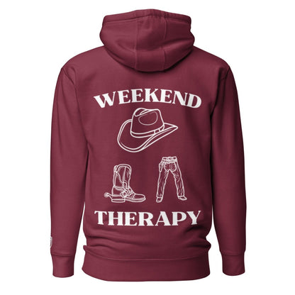 Weekend Therapy Rodeo Hoodie – Cowboy Gear Edition by Weekend Therapy™ – Weekend Therapy Clothing