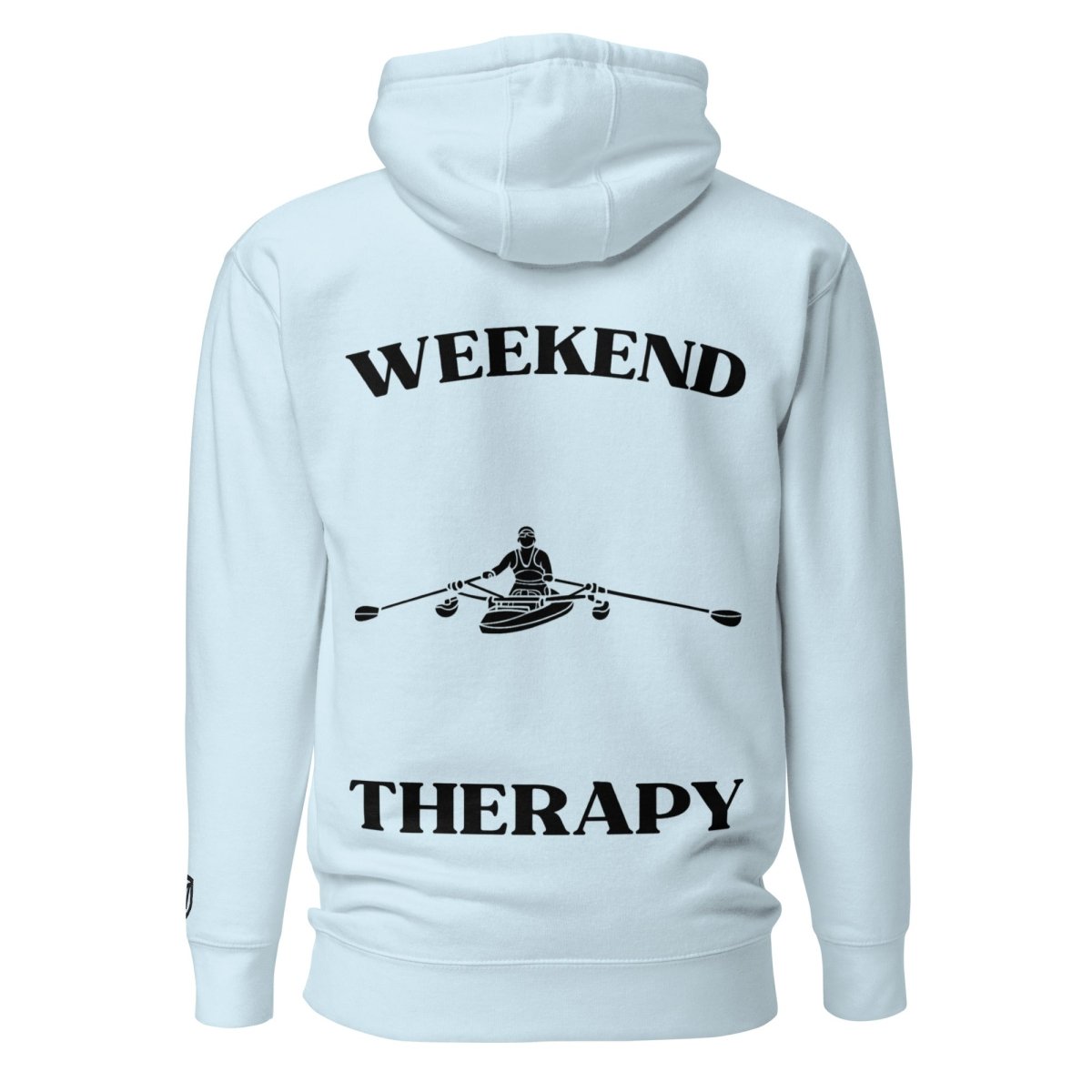 Weekend Therapy Rowing Hoodie – Single Scull Edition by Weekend Therapy™ – Weekend Therapy Clothing