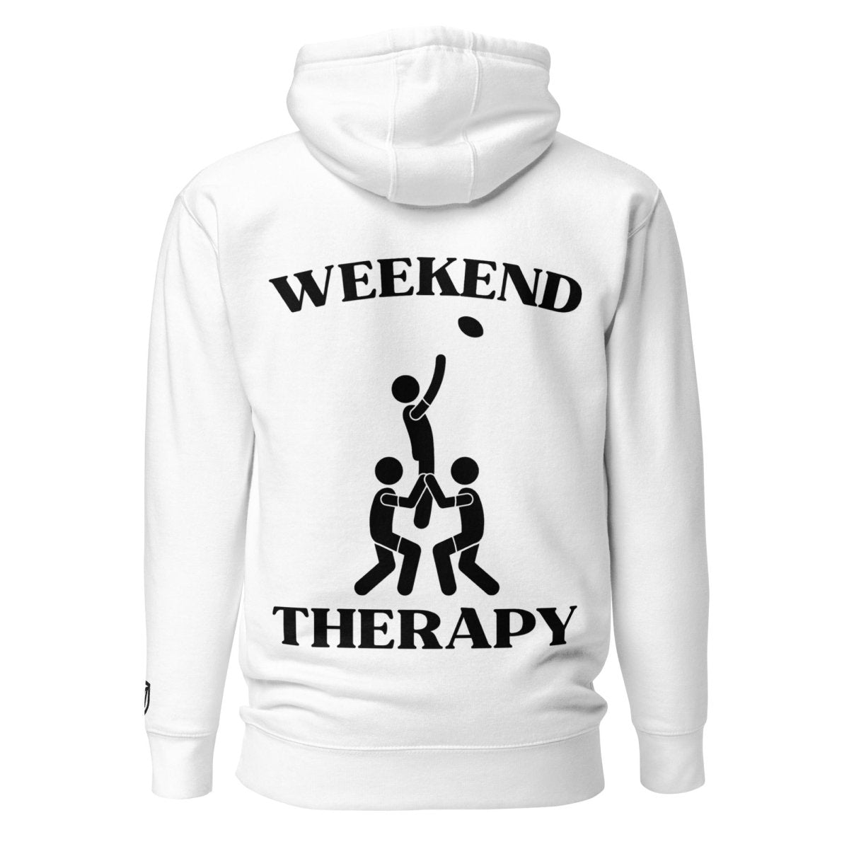 Weekend Therapy Rugby Hoodie – Lineout Edition by Weekend Therapy™ – Weekend Therapy Clothing