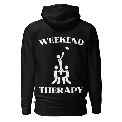 Weekend Therapy Rugby Hoodie – Lineout Edition by Weekend Therapy™ – Weekend Therapy Clothing