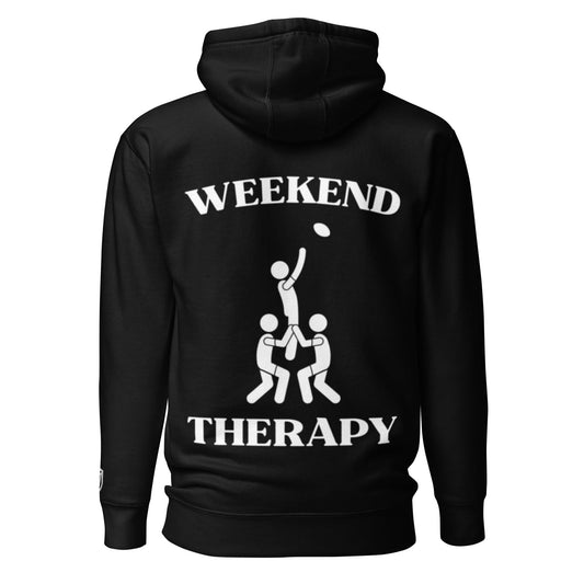 Weekend Therapy Rugby Hoodie – Lineout Edition by Weekend Therapy™ – Weekend Therapy Clothing