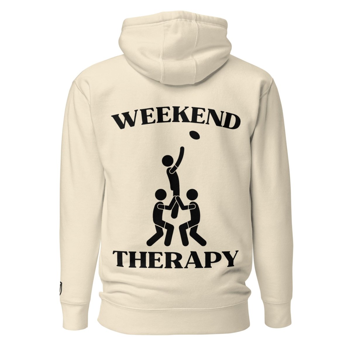 Weekend Therapy Rugby Hoodie – Lineout Edition by Weekend Therapy™ – Weekend Therapy Clothing