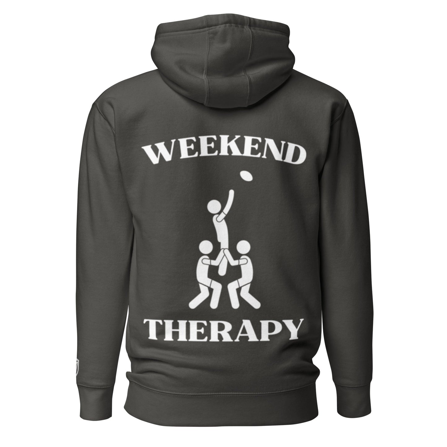 Weekend Therapy Rugby Hoodie – Lineout Edition by Weekend Therapy™ – Weekend Therapy Clothing