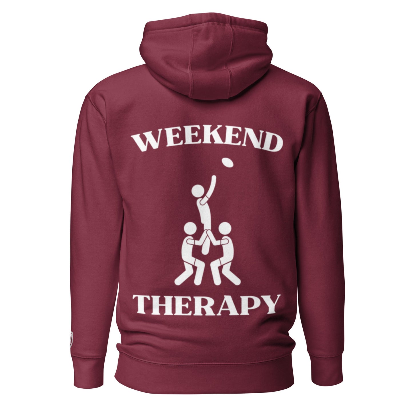 Weekend Therapy Rugby Hoodie – Lineout Edition by Weekend Therapy™ – Weekend Therapy Clothing