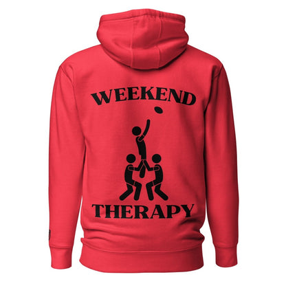 Weekend Therapy Rugby Hoodie – Lineout Edition by Weekend Therapy™ – Weekend Therapy Clothing