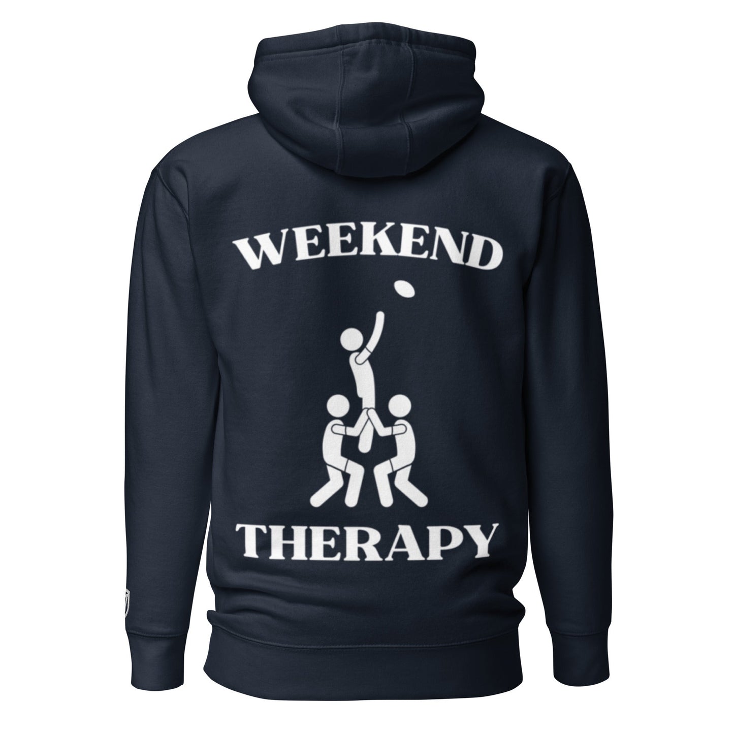 Weekend Therapy Rugby Hoodie – Lineout Edition by Weekend Therapy™ – Weekend Therapy Clothing