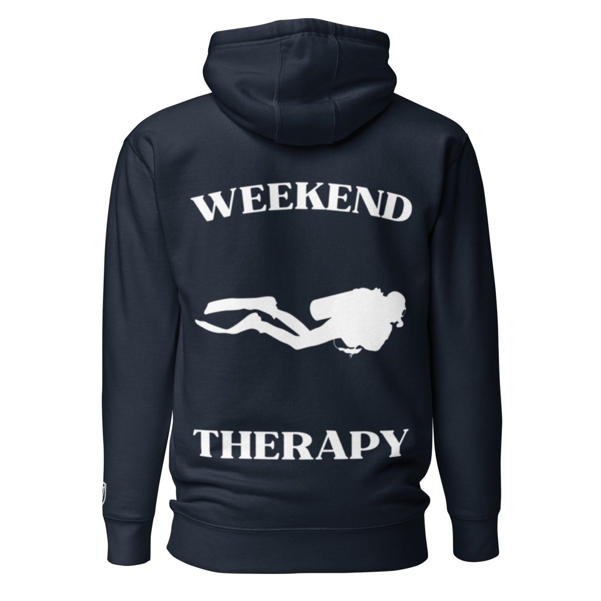 Weekend Therapy Scuba Diving Hoodie – Solo Dive Edition by Weekend Therapy™ – Weekend Therapy Clothing