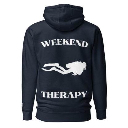 Weekend Therapy Scuba Diving Hoodie – Solo Dive Edition by Weekend Therapy™ – Weekend Therapy Clothing