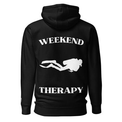 Weekend Therapy Scuba Diving Hoodie – Solo Dive Edition by Weekend Therapy™ – Weekend Therapy Clothing