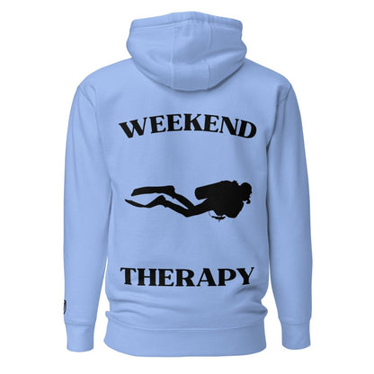 Weekend Therapy Scuba Diving Hoodie – Solo Dive Edition by Weekend Therapy™ – Weekend Therapy Clothing