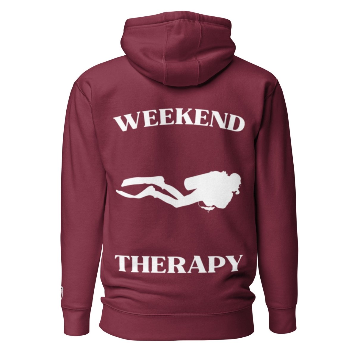 Weekend Therapy Scuba Diving Hoodie – Solo Dive Edition by Weekend Therapy™ – Weekend Therapy Clothing