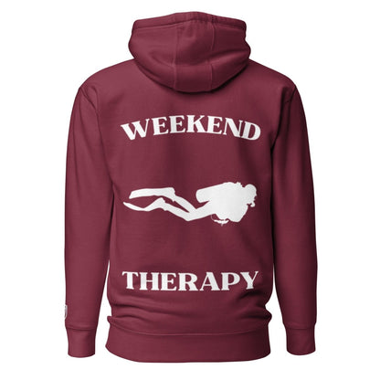 Weekend Therapy Scuba Diving Hoodie – Solo Dive Edition by Weekend Therapy™ – Weekend Therapy Clothing
