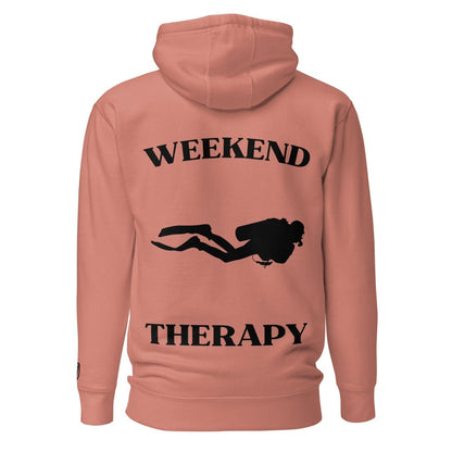 Weekend Therapy Scuba Diving Hoodie – Solo Dive Edition by Weekend Therapy™ – Weekend Therapy Clothing