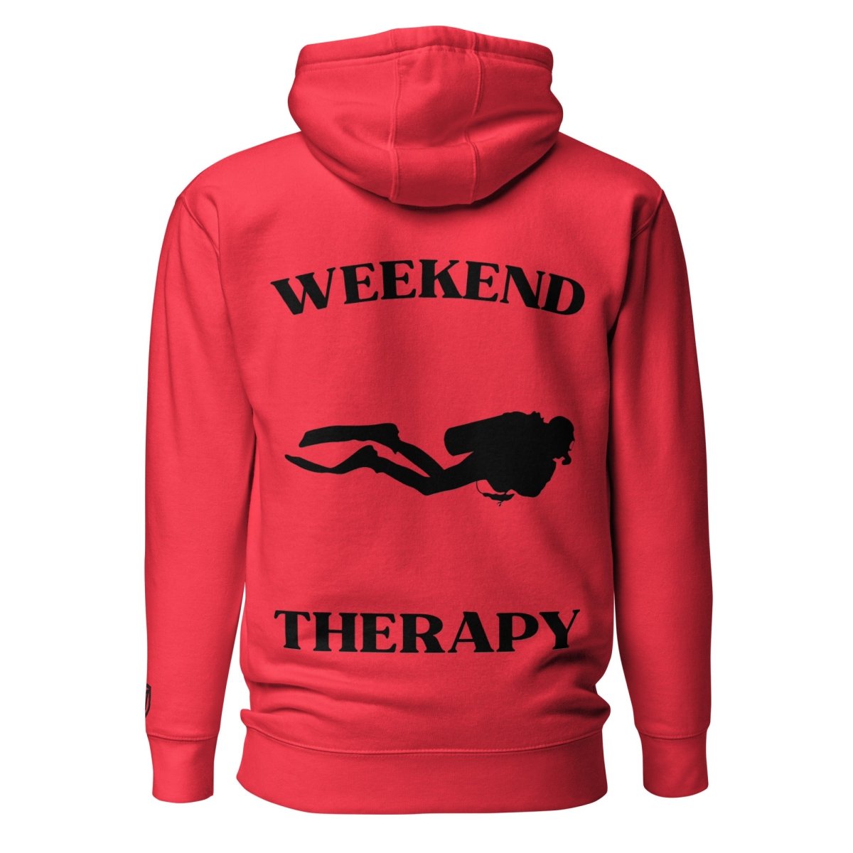 Weekend Therapy Scuba Diving Hoodie – Solo Dive Edition by Weekend Therapy™ – Weekend Therapy Clothing