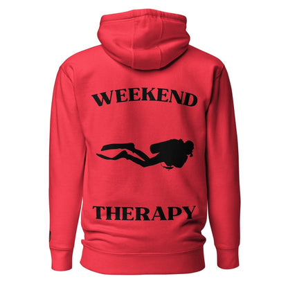 Weekend Therapy Scuba Diving Hoodie – Solo Dive Edition by Weekend Therapy™ – Weekend Therapy Clothing