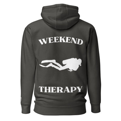 Weekend Therapy Scuba Diving Hoodie – Solo Dive Edition by Weekend Therapy™ – Weekend Therapy Clothing