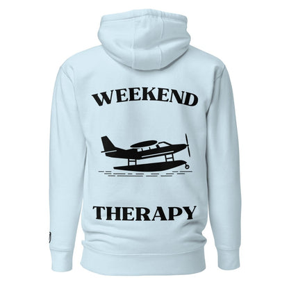 Weekend Therapy Seaplane Hoodie – Water Edition by Weekend Therapy™ – Weekend Therapy Clothing